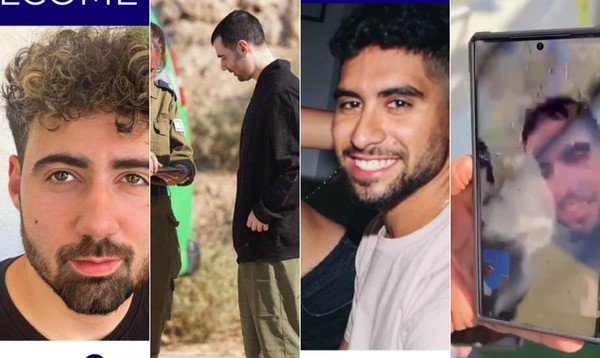 Evyatar David, 24 anos, e Guy Gilboa Dalal, 24 anos — Foto: Reprodução/X