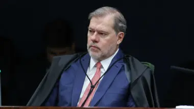 Prevenção: Ministro Dias Toffoli, em sessão da Segunda Turma do STF. Com a distribuição de HCs em favor de Bolsonaro ao ministro, o colegiado pode julgar, em grau de recurso, ações sobre o ex-presidente.