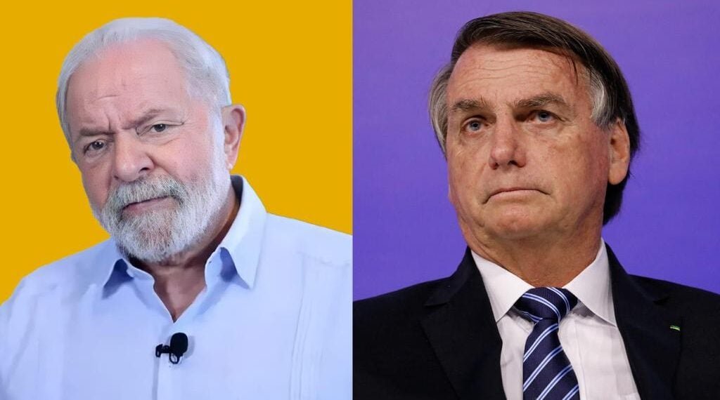 Lula e Jair Bolsonaro